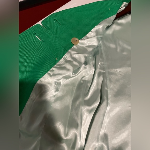 Banana Republic green jacket. Petite small. - Picture 10 of 14